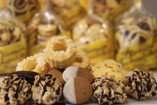 Plätzchen verschieden in Form und Machart