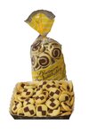 Teegebäck schwarz-weiß in Tüten bzw. Schachtel