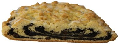 Mohnstriezel mit Streuseln